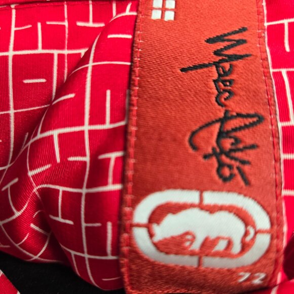 Marc Echo American Street Wear 90s Red White Design Button Down Shirt 3X - Picture 5 of 9